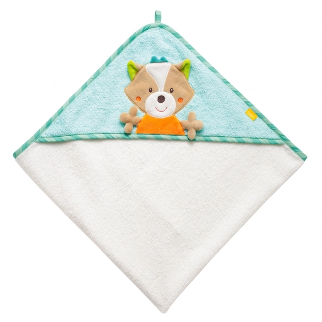 Hooded Towel with Fox Design