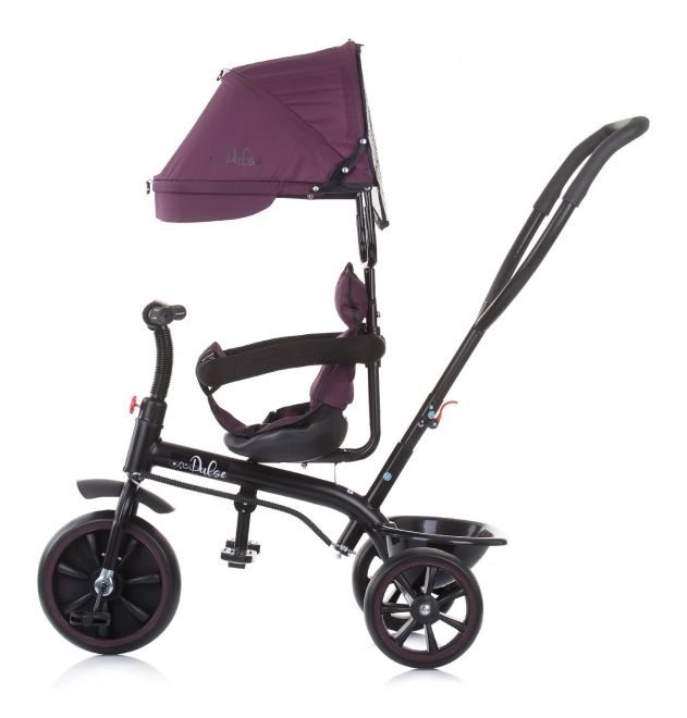 Chipolino 2-in-1 Tricycle with Canopy Pulse Lilac