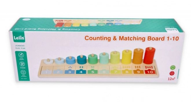 Wooden Puzzle Learning to Count