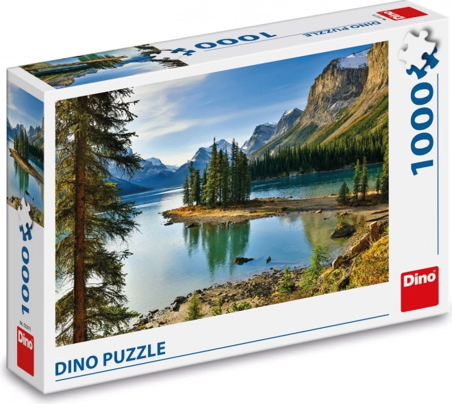 Dino Puzzle Maligne Lake 1000 Pieces