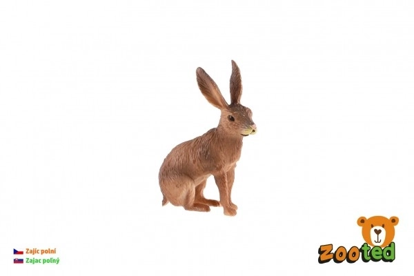 Field Hare Plastic Figurine 6cm