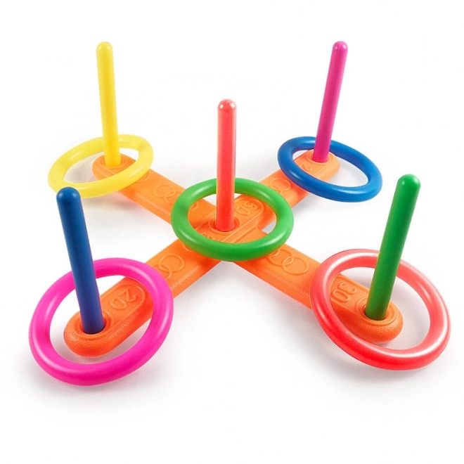 Colorful Ring Toss Game