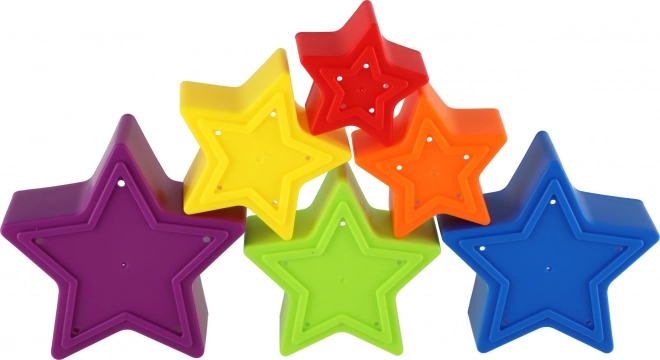 Colorful Stacking Star Tower