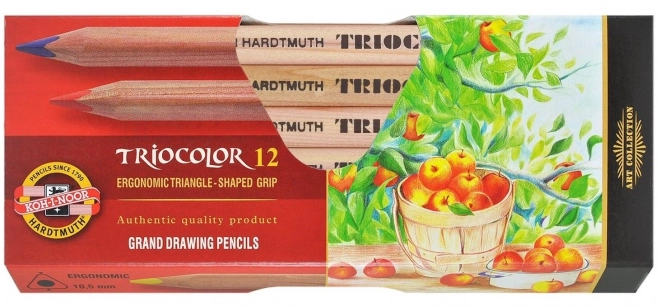 Triangular Colored Pencils Set by Koh-i-noor