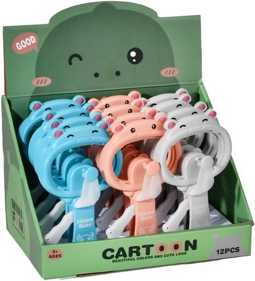 Handheld Fan Hippo 18 cm