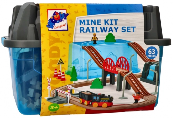 Mine Train Set 63 Pieces