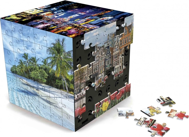 Educa 3D Puzzle Cube Travel Edition