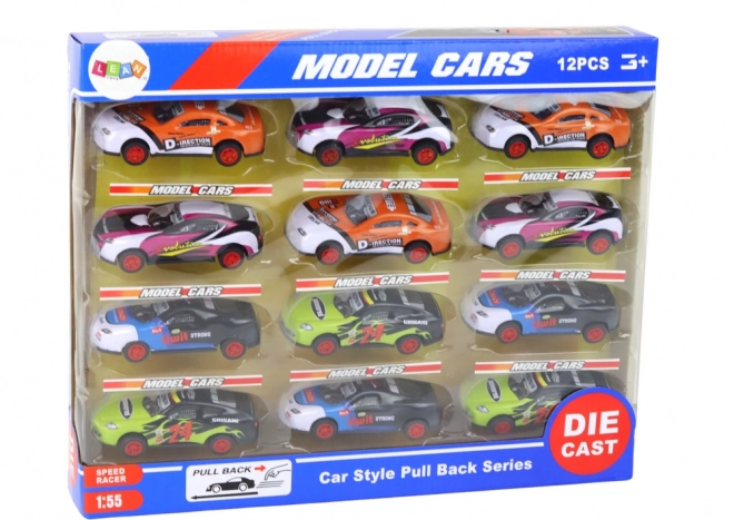 Set of Friction Powered Sports Cars