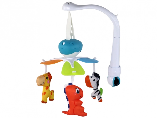 Crib Mobile With Sound and Plush Toys