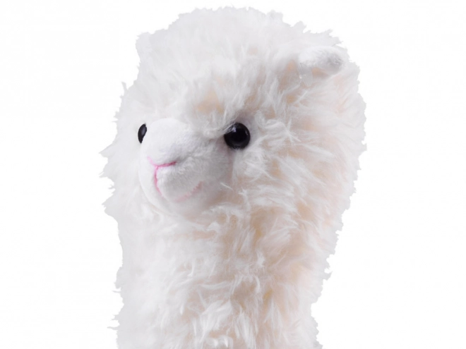 Fluffy Alpaca Plush Toy – pink