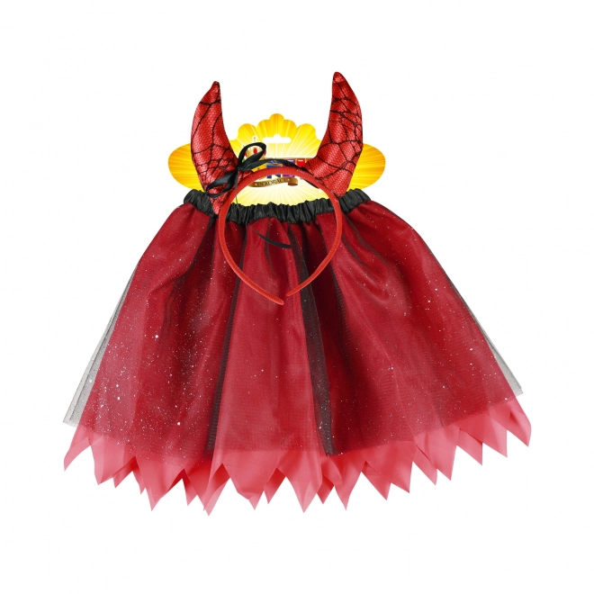 Devilish Tutu Costume for Girls