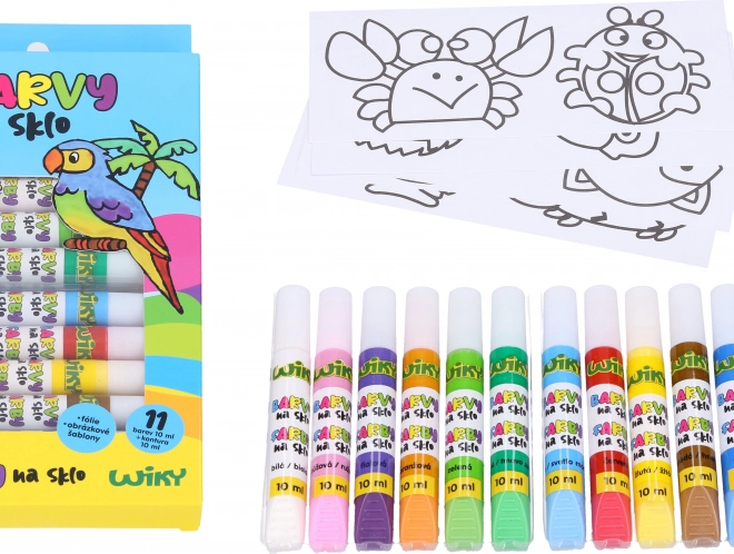 Set boja za staklo 11+1 10 ml
