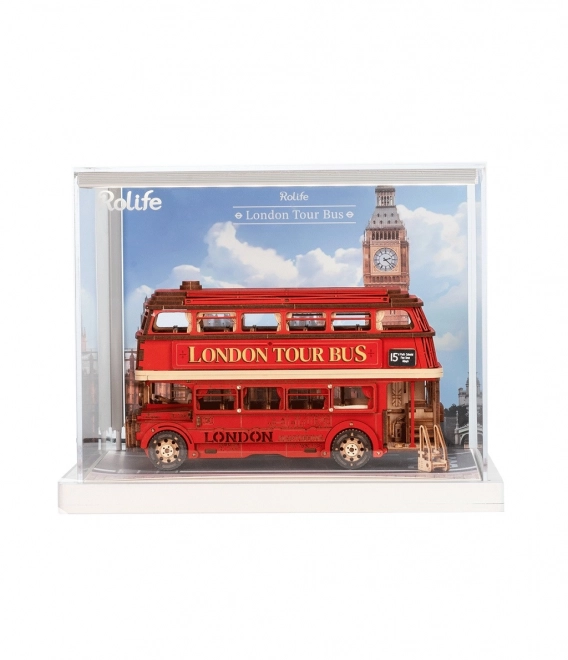 Decorative London Double-Decker Display