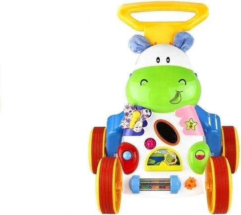 Grows with your child: adjustable handle and track width