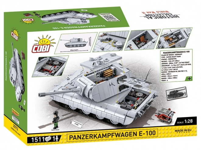 Panzer E-100 Building Blocks Set