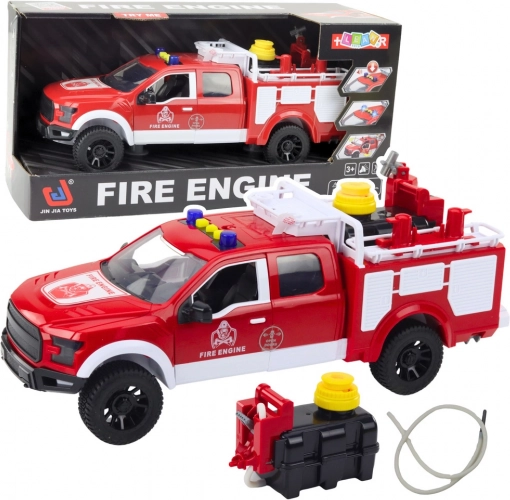 Fire truck with water spray function