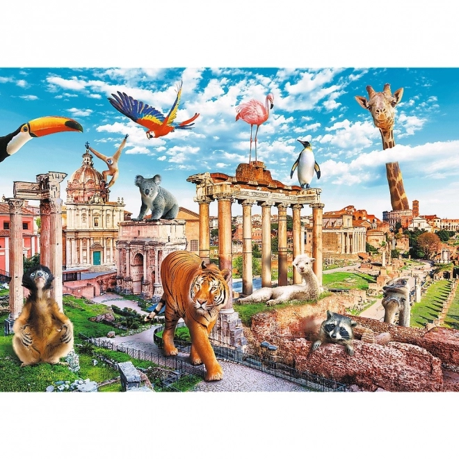 Trefl Art Collection Wild Rome Puzzle 1000 Pieces