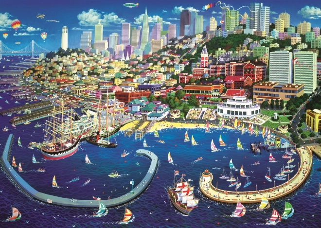 San Francisco Bay 2000 Pieces Puzzle