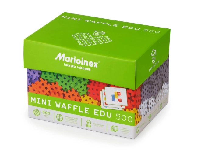 Mini Waffle EDU Building Blocks with Activity Cards