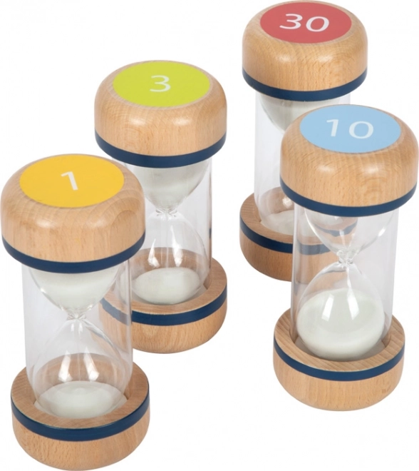 Small Foot Wooden Hourglass Set