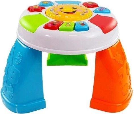 Learning shapes and colors with sounds