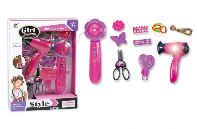 Hair Styling Set for Girls