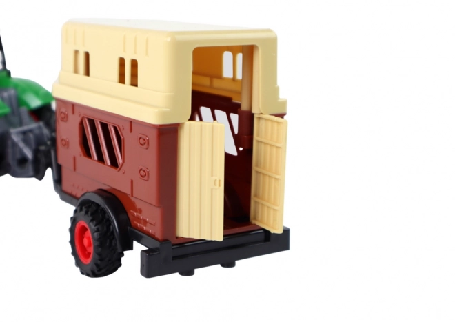 Remote Control Farm Tractor with Animal Trailer