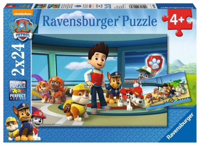 Ravensburger Paw Patrol Puzzle 2x24 Pieces