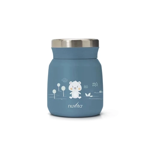 Powder Blue Stainless Steel Thermos 300ml