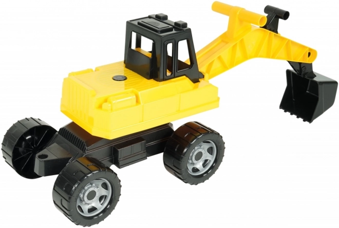 Yellow and Black Excavator Toy