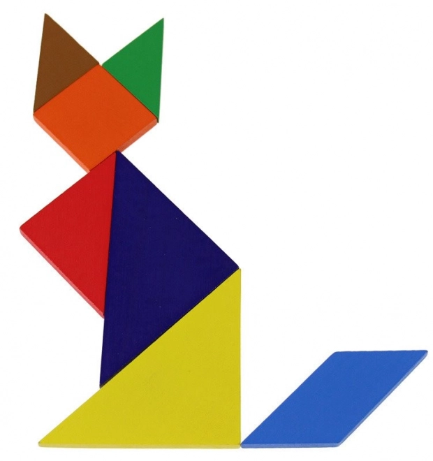 Schmidt Tangram Puzzles for Kids in Tin Box