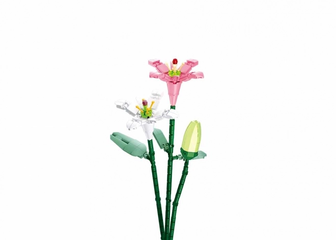 Sluban Flowers Lily in Vase