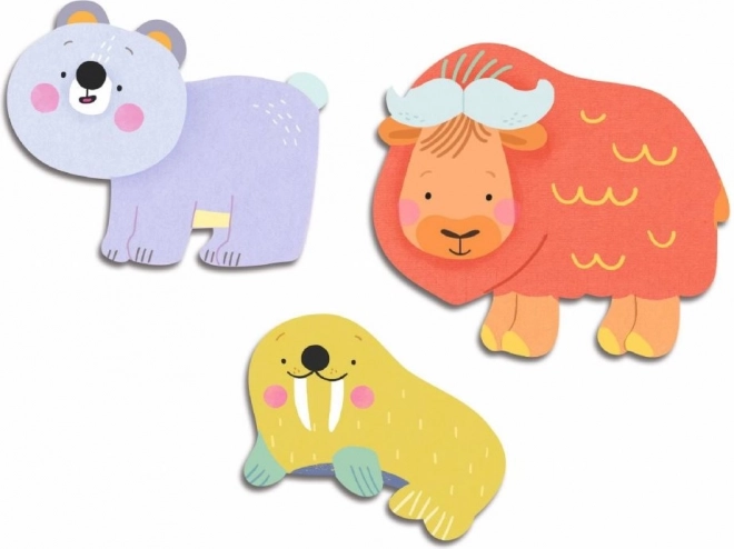 Djeco My First Stickers - Polar Animals