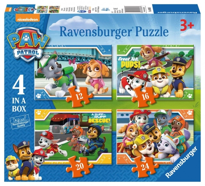 Paw Patrol Puzzle Set for Kids