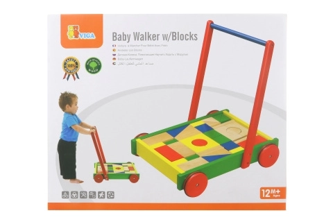 Wooden Walker with Blocks