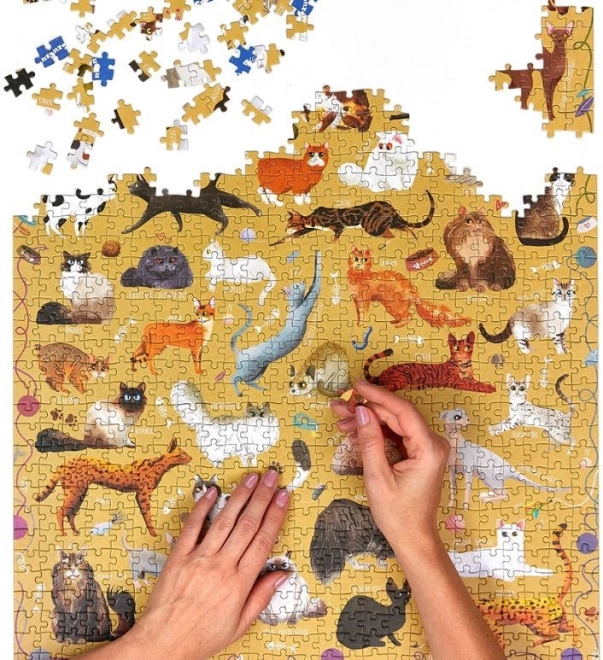 Puzzlove Cat Puzzle 1000 Pieces