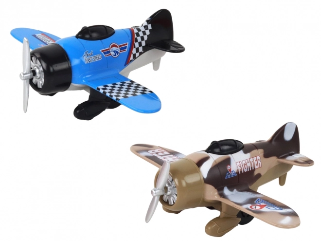 Colorful Aluminum Propeller Plane Set