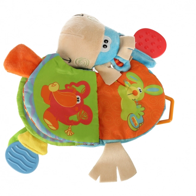 Sensory Book Rattle Teether Donkey