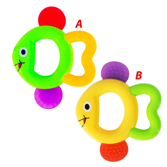 Bright Baby Rattle Fish Teether