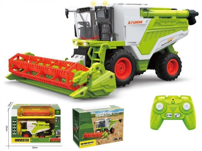 Remote Control Combine Harvester
