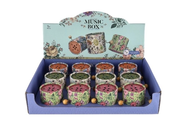 Musical Box Grinder with Flowers