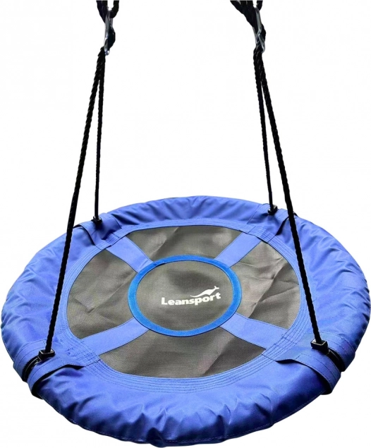 Altalena da giardino nido per bambini blu 80 cm