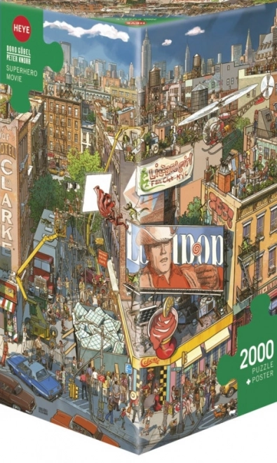 Film Superheroes Puzzle 2000 Pieces