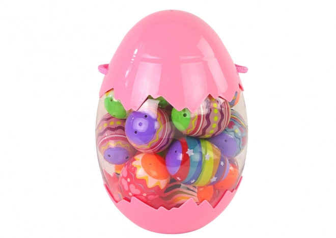 Easter Surprise Egg Decoration with Fidget Toy Figures