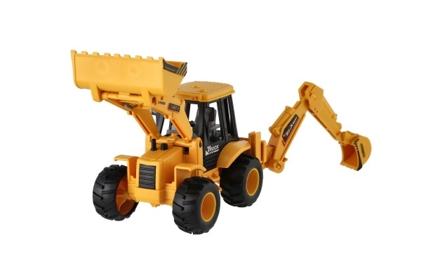 Plastic Construction Loader with Flywheel