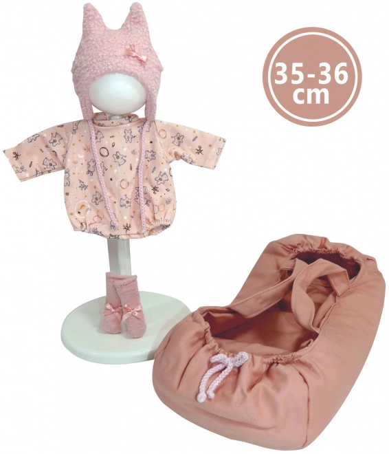 Newborn Baby Doll with Sounds - 36cm