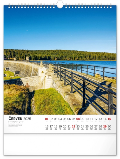 Wall Calendar Water Kingdom 2025