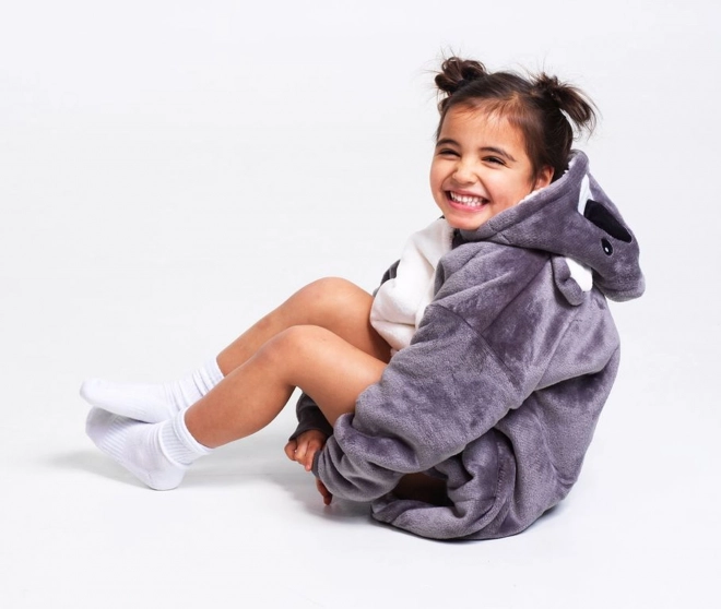 Cozy Noxxiez Koala Warm Hoodie Blanket for Kids