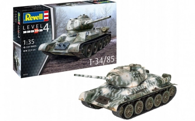 Revell T-34/85 Tank Model Kit