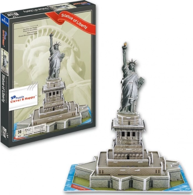 Clever & Happy 3D Puzzle Statue of Liberty